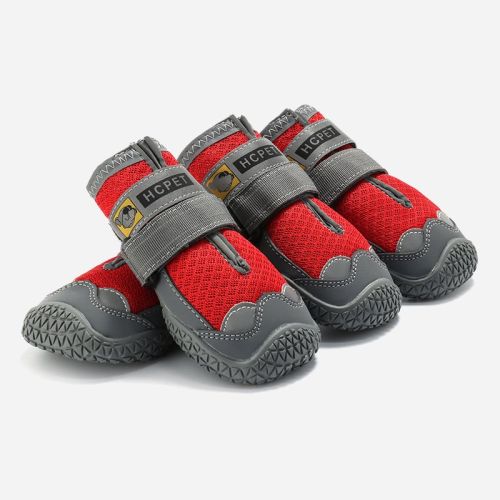 Pet Non-Skid Booties, Waterproof Socks Breathable Non-Slip with 3m Reflective Adjustable Strap Small to Large Size (4PCS/Set) Paw Protector Pet Non-Skid Booties, Waterproof Socks Breathable Non-Slip with 3m Reflective Adjustable Strap Small to Large Size (4PCS/Set) Paw Protector